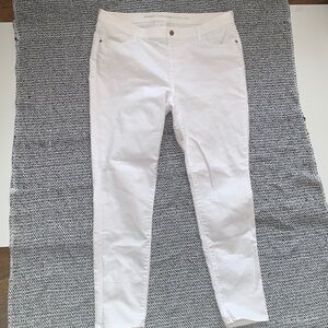 White Denim Skinny Jeans